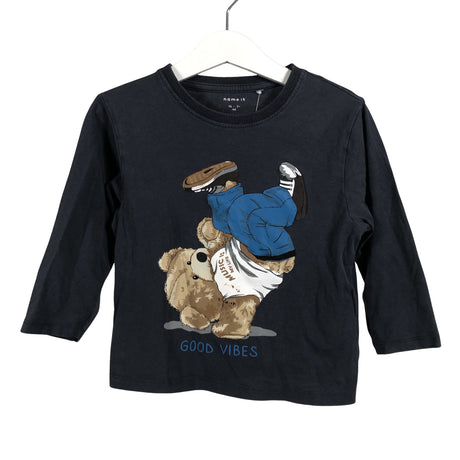 Unisex Name It - Trikotaažist pluus, suurus 86 - 92 - Sinine ()