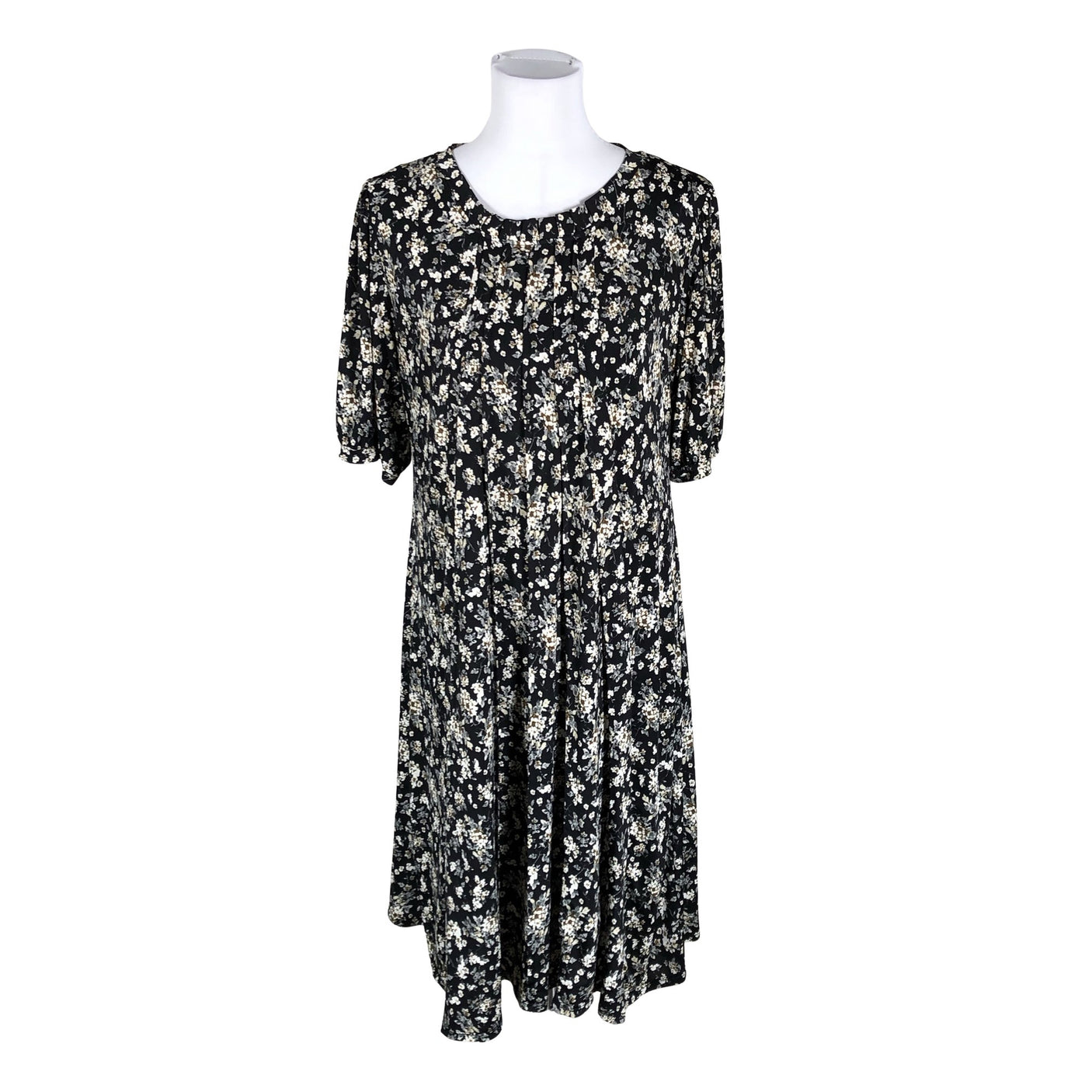 Unisex In Front - Trikotaažist kleit, suurus 40 - Must (1)