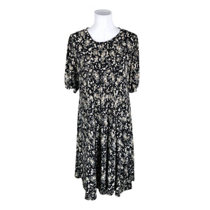 Unisex In Front - Trikotaažist kleit, suurus 40 - Must (1)