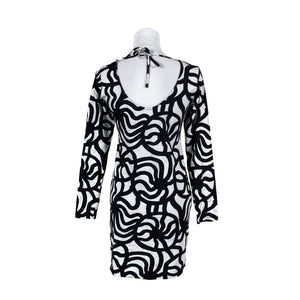 Unisex Marimekko - Trikotaažist kleit, suurus 38 - Must (2)