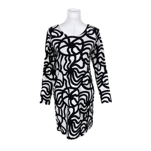Unisex Marimekko - Trikotaažist kleit, suurus 38 - Must (1)