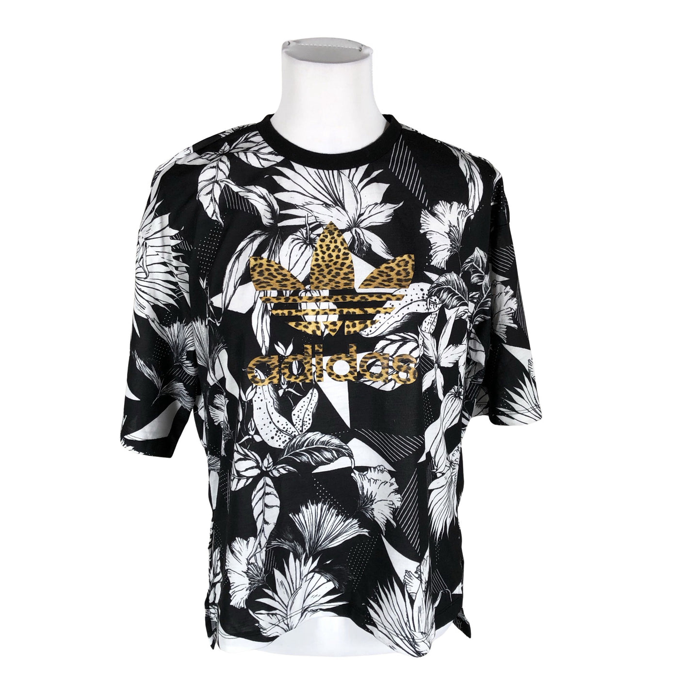 Unisex Adidas - T-särk, suurus 38 - Must (1)