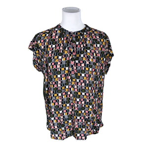 Unisex Esprit - Lühikeste käistega pluus, suurus 38 - Must (1)