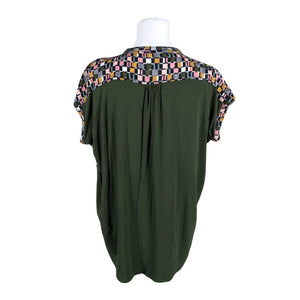 Unisex Esprit - Lühikeste käistega pluus, suurus 38 - Must (2)