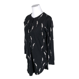Unisex NOSH - Trikotaažist tuunika, suurus 34 - Must (2)