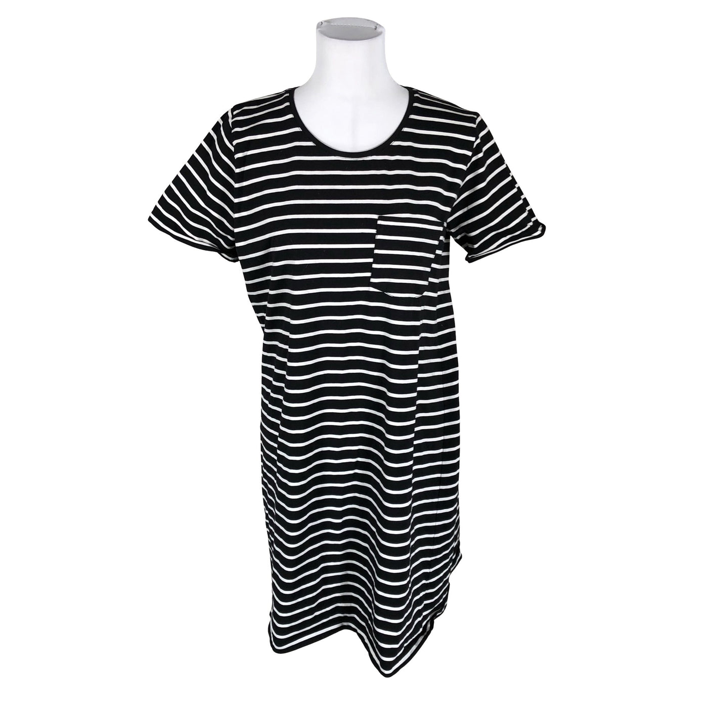 Unisex Nanso - Trikotaažist kleit, suurus 38 - Must (1)