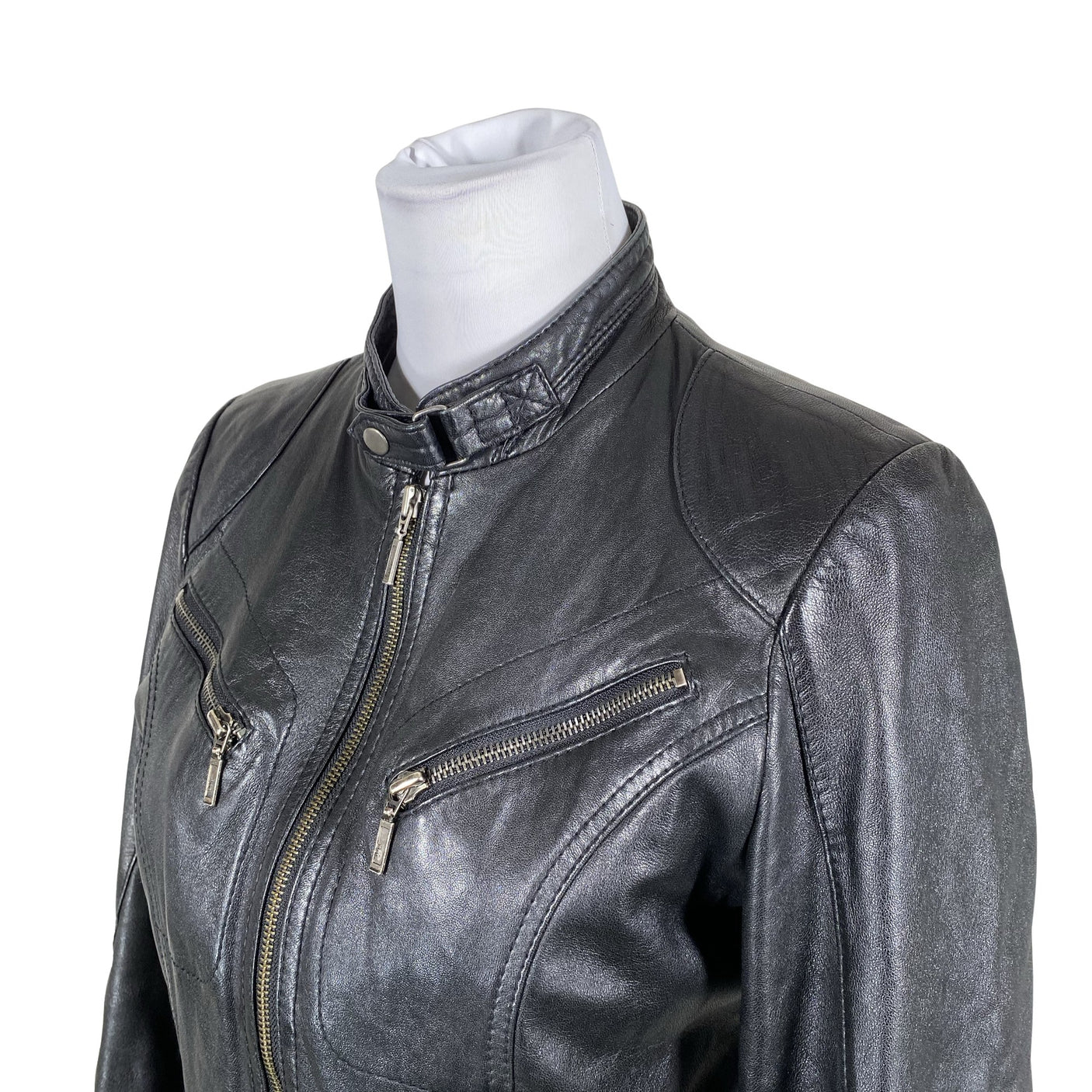 Unisex Saki - Nahktagi, suurus 38 - Must (3)