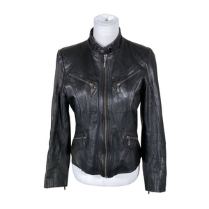 Unisex Saki - Nahktagi, suurus 38 - Must (1)