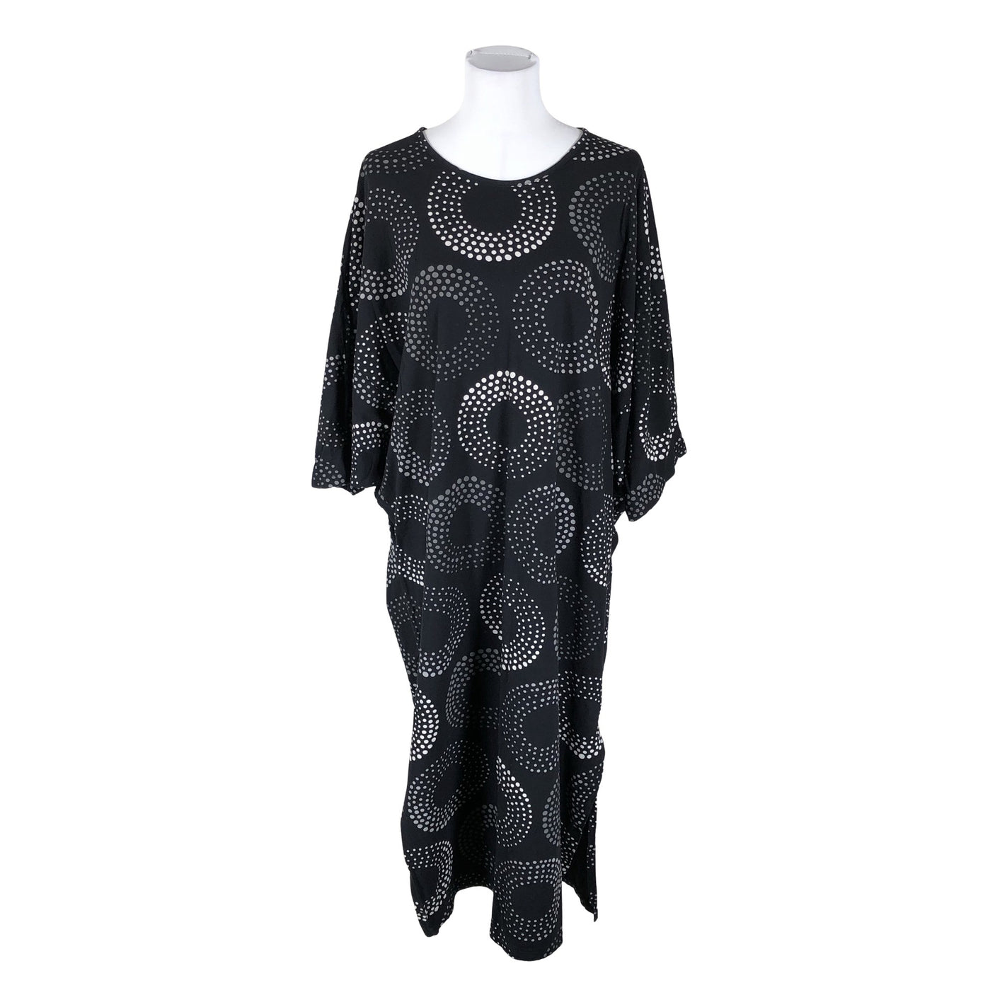 Unisex Nanso - Trikotaažist kleit, suurus 40 - Must (1)