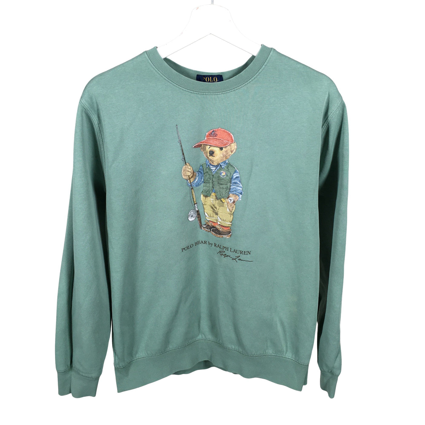 Unisex Polo Ralph Lauren - Dressikangast pluus, suurus 164 - 170 - Roheline (1)