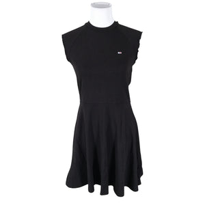 Unisex Tommy Jeans (Tommy Hilfiger) - Trikotaažist kleit, suurus 38 - Must (1)