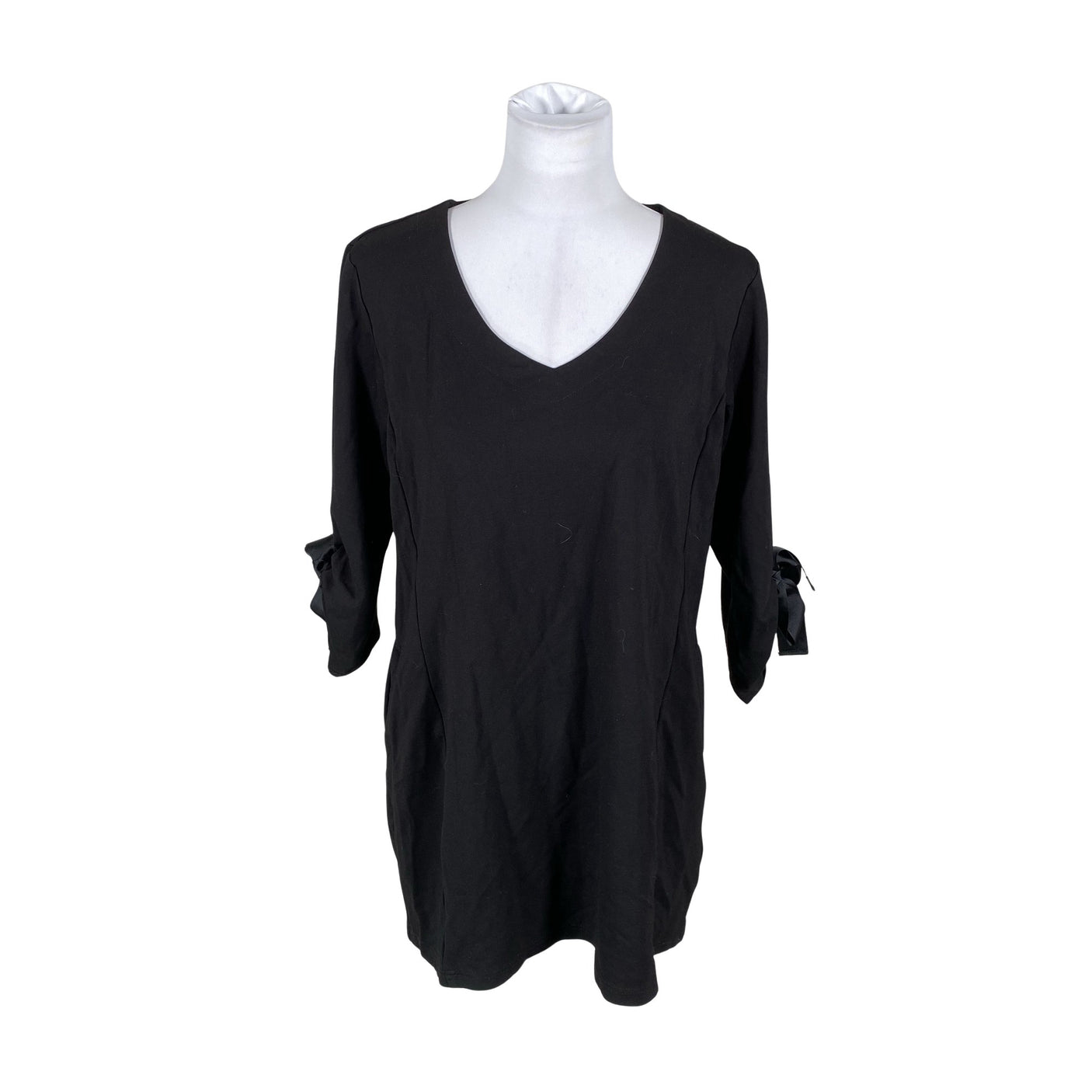 Unisex Mandy F - Trikotaažist tuunika, suurus 40 - Must (1)
