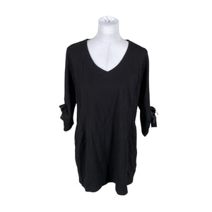 Unisex Mandy F - Trikotaažist tuunika, suurus 40 - Must (1)
