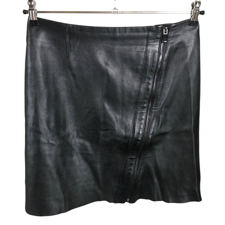 Unisex Massimo Dutti - Nahkseelik, suurus 36 - Must ()