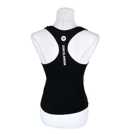 Unisex Gym Glamour - Sporditopp, suurus 36 - Must (2)