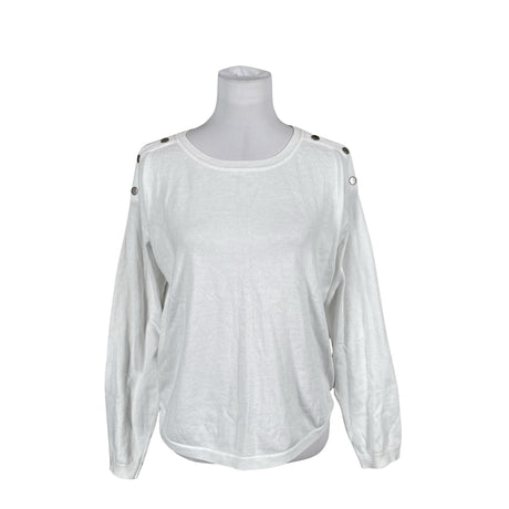 Unisex Fransa - Kampsun, suurus 38 - Valge ()