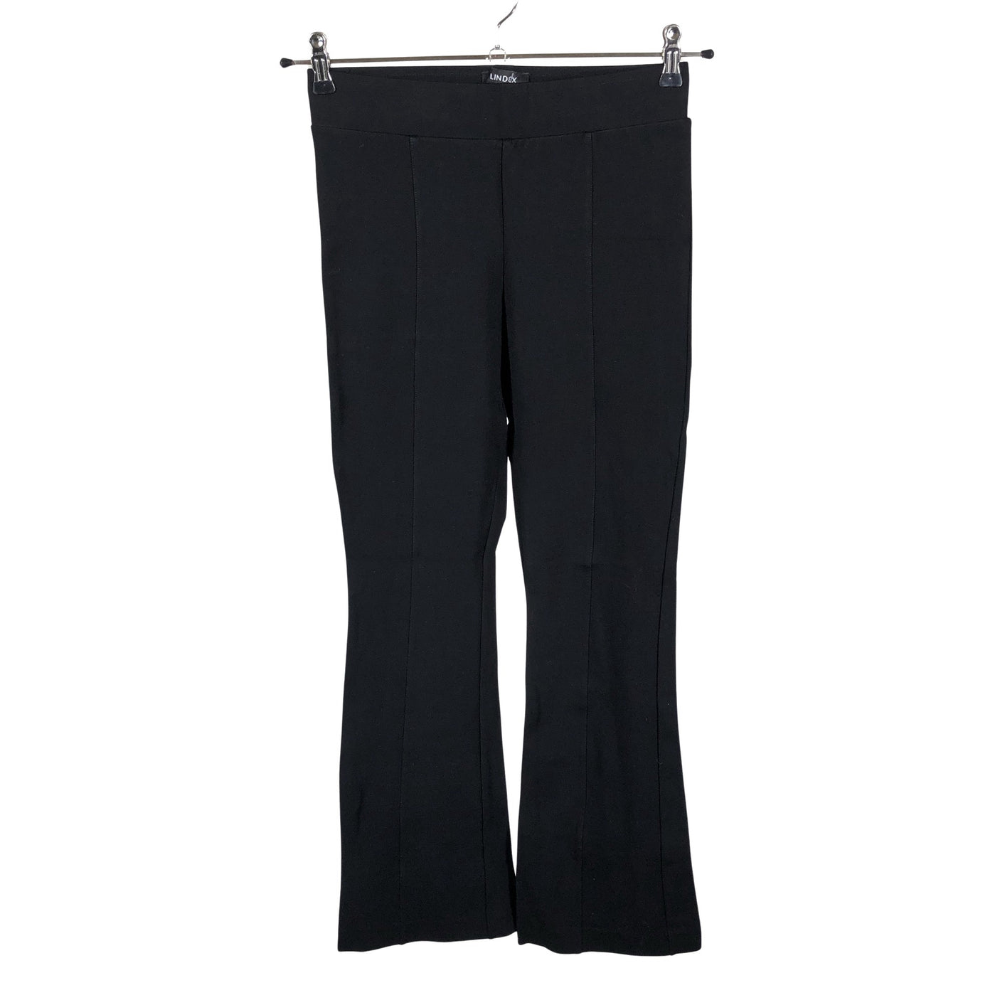 Unisex Lindex - Trikotaažist püksid, suurus 36 - Must (1)