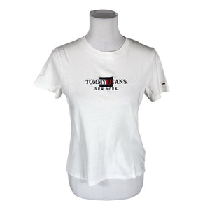 Unisex Tommy Jeans (Tommy Hilfiger) - T-särk, suurus 36 - Valge (1)