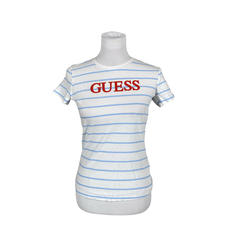 Unisex Guess - T-särk, suurus 38 - Valge ()