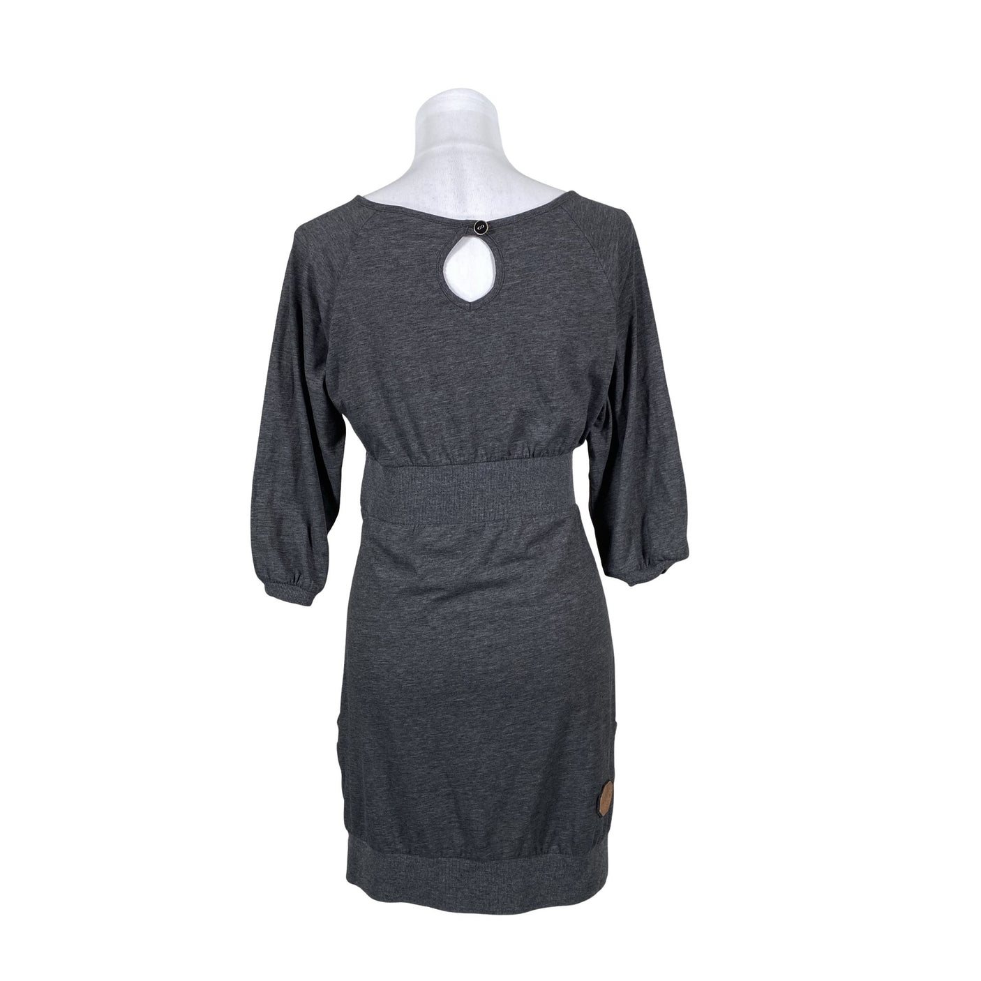 Unisex Naketano - Trikotaažist kleit, suurus 38 - Hall (2)