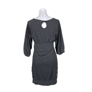 Unisex Naketano - Trikotaažist kleit, suurus 38 - Hall (2)