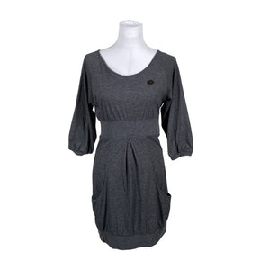 Unisex Naketano - Trikotaažist kleit, suurus 38 - Hall (1)