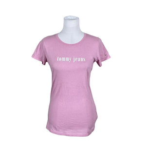 Unisex Tommy Jeans (Tommy Hilfiger) - T-särk, suurus 38 - Roosa (1)