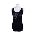 Unisex Guess - Trikotaažist topp, suurus 40 - Must ()