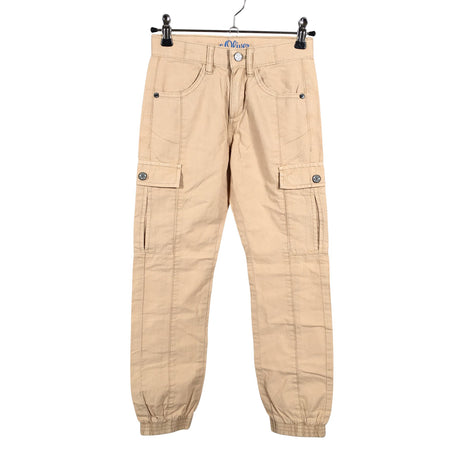 Unisex s.Oliver - Cargo-püksid, suurus 134 - 140 - Beige ()
