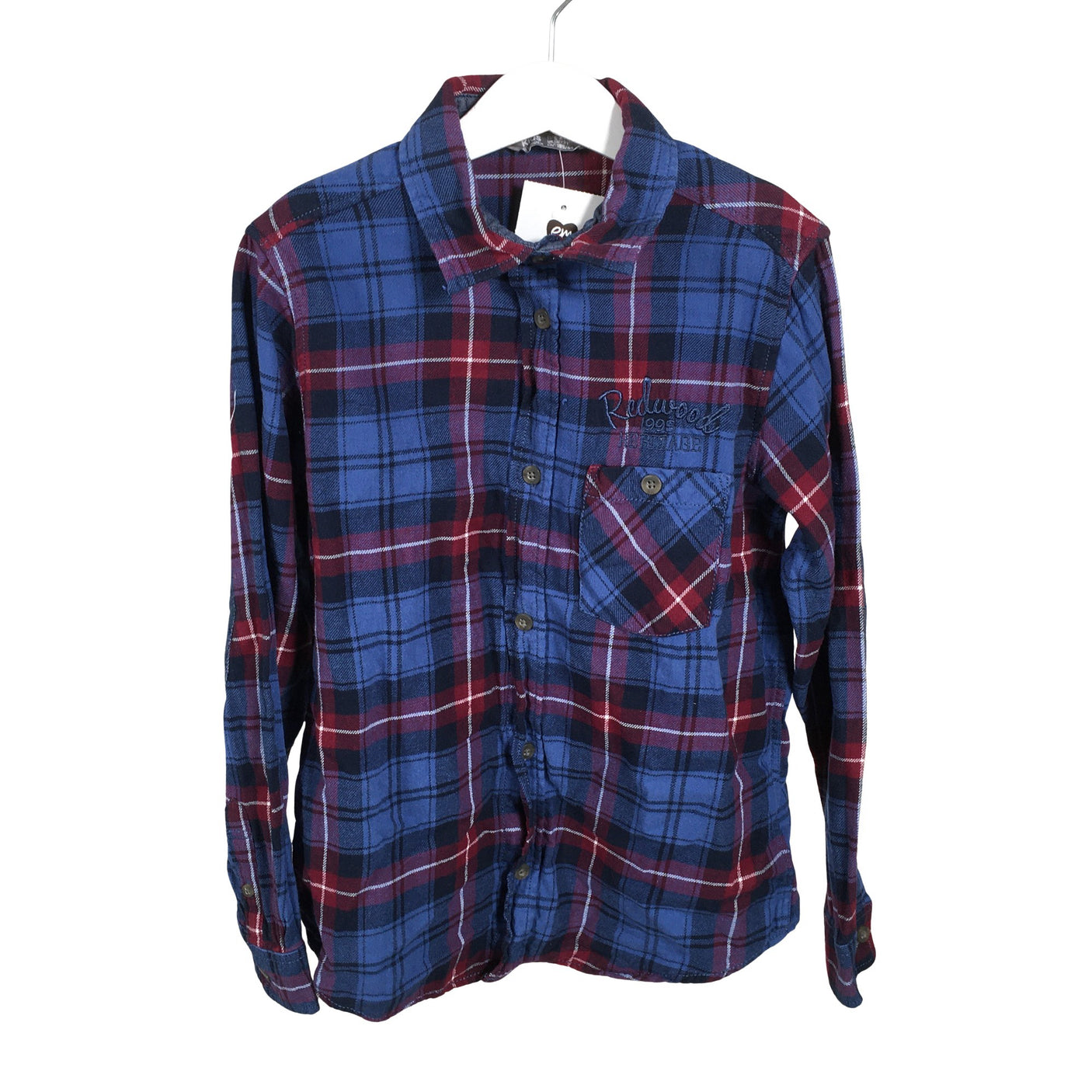 Unisex Lindex - Flanellsärk, suurus 128 - 134 - Sinine (1)