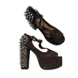 Unisex Jeffrey Campbell - Lahtise ninaga kontsakingad, suurus 37 - Pruun ()