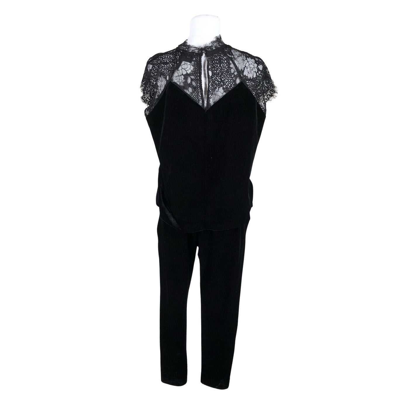 Unisex Neo Noir - Pükskostüüm, suurus 40 - Must (2)