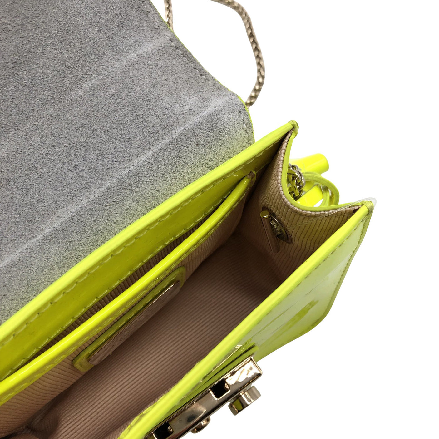 Unisex Furla - Õlakott, suurus Mini - Kollane (3)