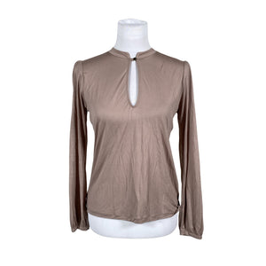 Unisex Filippa K. - Trikotaažist pluus, suurus 36 - Pruun (1)