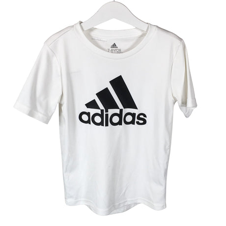 Unisex Adidas - Spordisärk, lühikesed käised, suurus 122 - 128 - Valge ()
