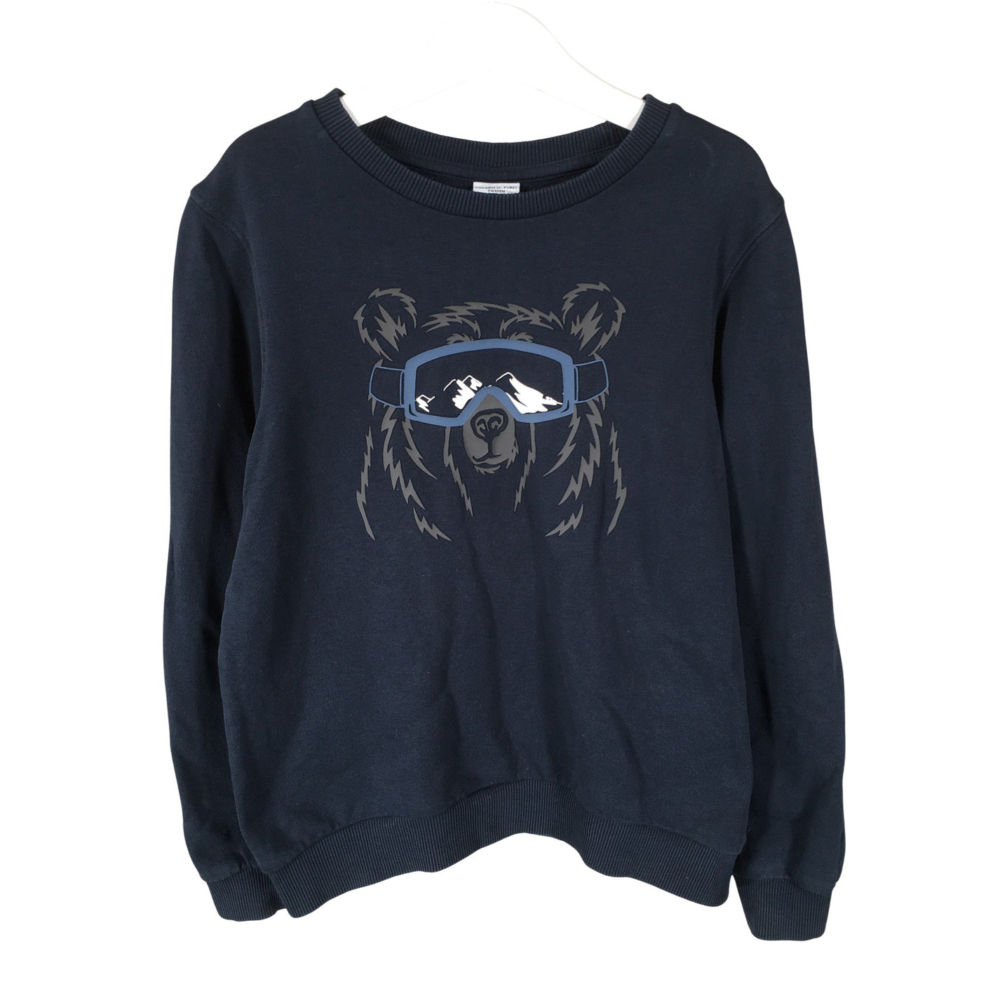 Unisex Polarn O. Pyret - Dressikangast pluus, suurus 134 - 140 - Sinine (1)