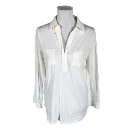 Unisex me&i - Trikotaažist pluus, suurus 38 - Valge ()