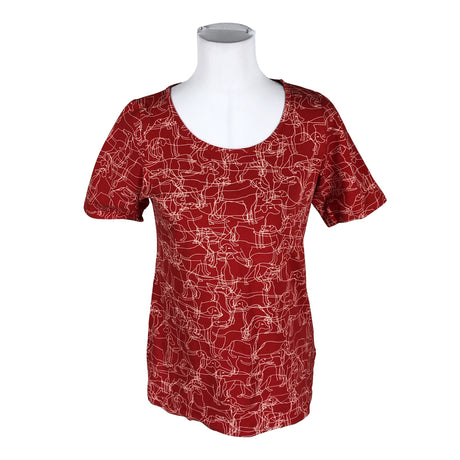 Unisex Marimekko - T-särk, suurus 38 - Punane ()
