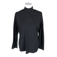 Unisex Nanso - Trikotaažist pluus, suurus 40 - Must ()