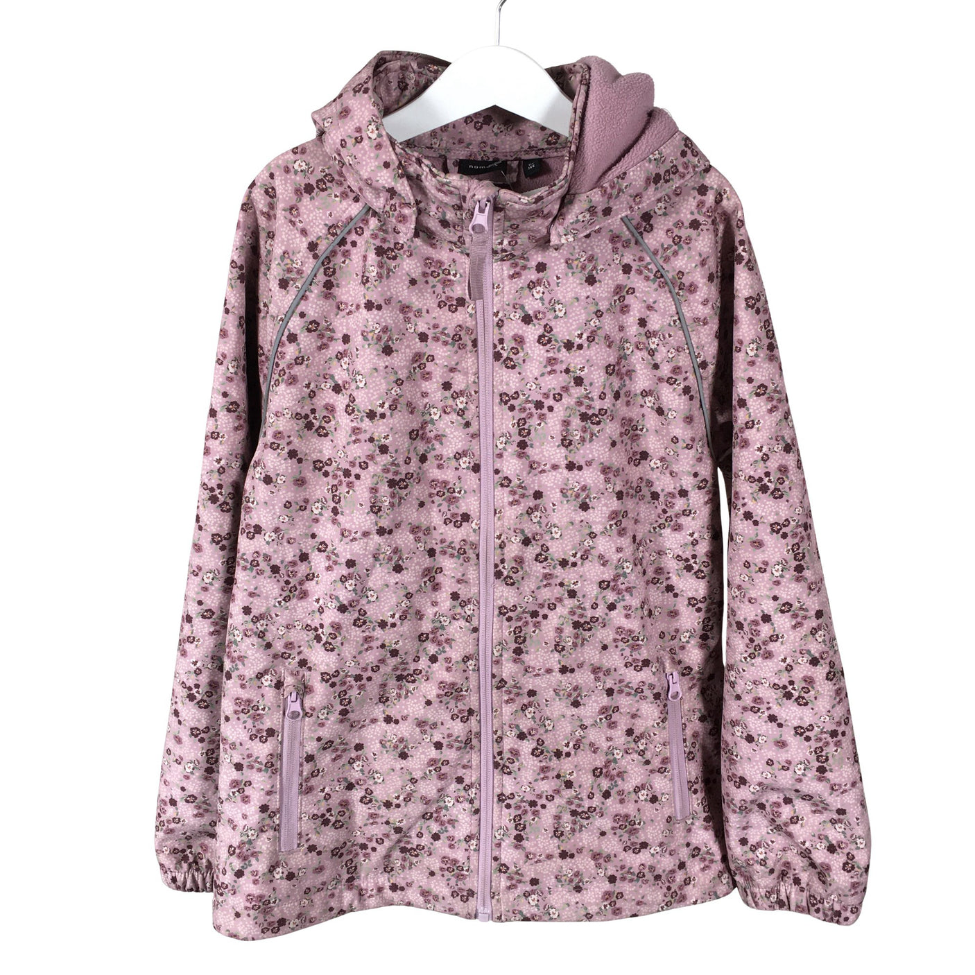 Unisex Name It - Softshell jope, suurus 140 - 146 - Heleroosa (1)