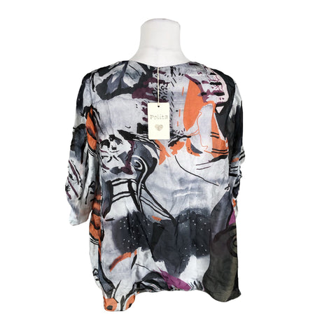 Unisex Polita - Pluus, suurus 38 - Hall (2)