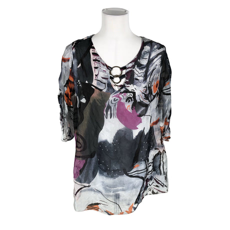 Unisex Polita - Pluus, suurus 38 - Hall ()