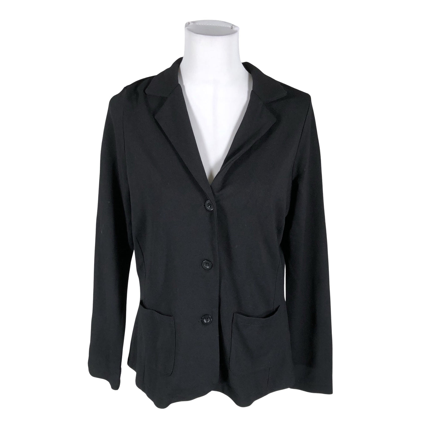 Unisex me&i - Dressikangast jakk, suurus 40 - Must (1)