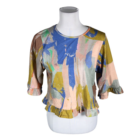 Unisex Aarrelabel - Trikotaažist pluus, suurus 36 - Sinine ()