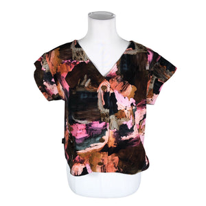 Unisex Aarrelabel - T-särk, suurus 36 - Pruun (1)