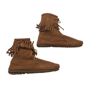 Unisex Minnetonka - Poolsaapad, suurus 39 - Pruun (1)