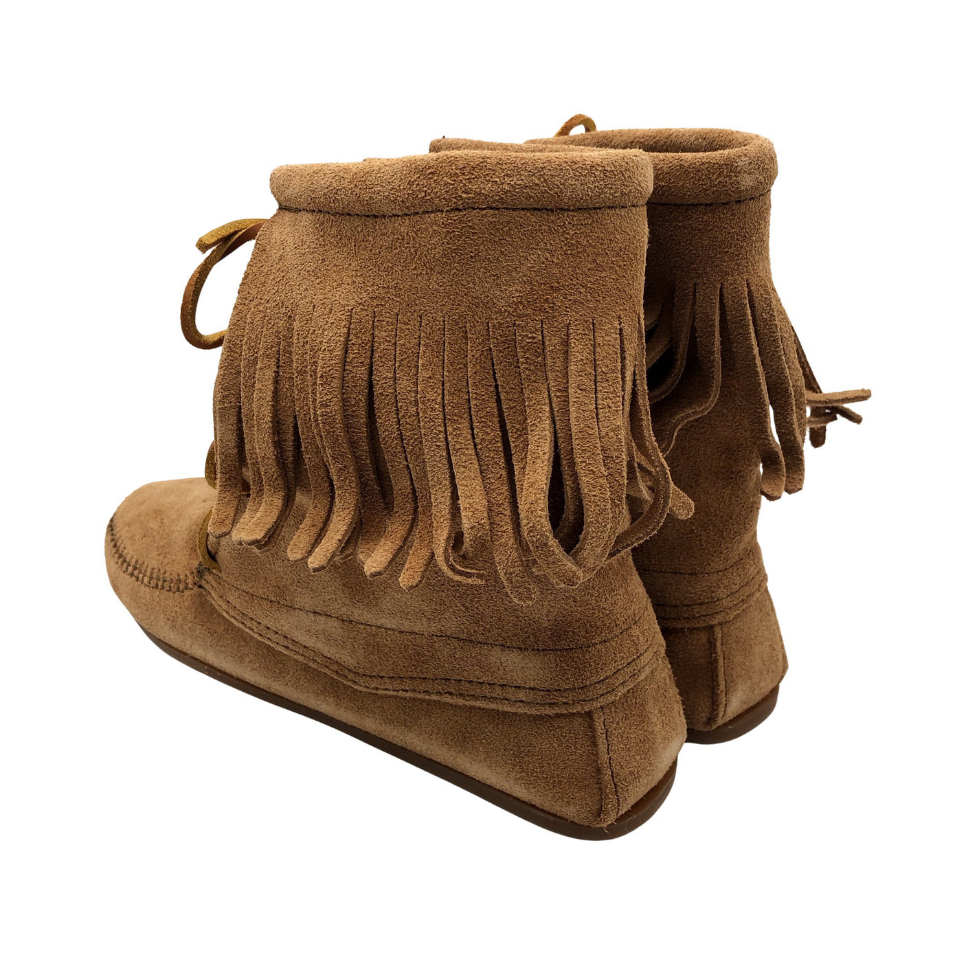 Unisex Minnetonka - Poolsaapad, suurus 39 - Pruun (3)