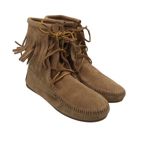 Unisex Minnetonka - Poolsaapad, suurus 39 - Pruun (2)
