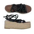 Unisex Alohas - Kontsaga rihmikud, suurus 38 - Must ()
