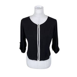 Unisex Voglia - Trikotaažist pluus, suurus 36 - Must (1)